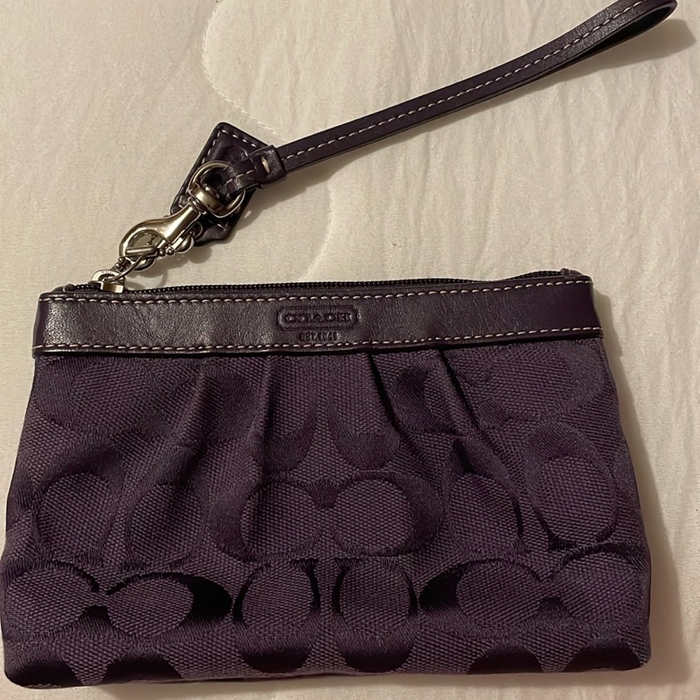 Coach Wristlet.